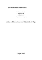 Referāts 'Latvijas nodokļu sistēmas vēsturiskā attīstība 12.-19.gadsimtā', 1.