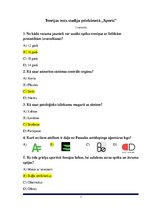 Konspekts 'Sporta teorijas tests', 1.
