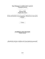 Prakses atskaite 'Kvalifikācijas prakse sākumskolā', 1.
