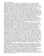 Eseja 'What is Fibromyalgia', 1.