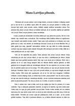 Eseja 'Mans Latvijas pilsonis', 1.