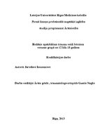 Referāts 'Biežākie apakšdelma traumu veidi bērniem vecuma grupā no 12 līdz 18 gadiem', 1.