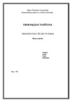 Prezentācija 'Urbanizācijas cēloņi un sekas', 1.