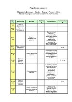 Paraugs 'Разработка маршрута Даугавпилс - Прейли - Виляны - Резекне - Лудза', 1.