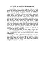 Konspekts 'Recenzija par romānu “Aktrise Ragārēs”', 1.