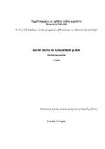 Prakses atskaite 'Aktīvā mācību un audzināšanas prakse', 1.