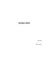 Prakses atskaite 'Aprūpes plāns, radioloģijas nodaļa', 1.