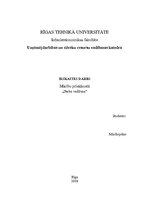 Referāts 'Darba vadīšana', 1.