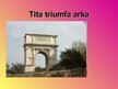 Prezentācija 'Tita triumfa arka', 1.