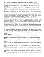 Eseja 'Method Acting', 1.