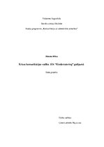 Referāts 'Krīzes komunikācijas vadība SIA "Kindercatering" gadījumā', 1.