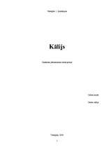 Referāts 'Kālijs dabā un organismā', 1.