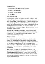 Konspekts 'Book Report "Little Women"', 3.