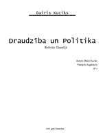 Eseja 'Draudzība un politika', 1.