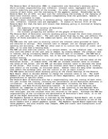 Eseja 'Overview of the Reserve Bank of Australia', 1.
