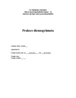 Prakses atskaite 'Prakses dienasgrāmata internajā medicīnā', 1.