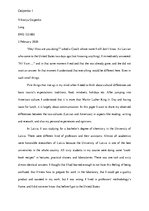 Eseja 'My Observed Differences between the Two Cultures - Latvian and American - in Asp', 1.