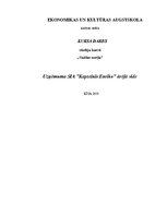 Referāts 'Uzņēmuma SIA "xxx" ārējā vide', 1.