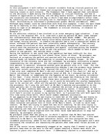 Eseja 'Reflective Practice', 1.