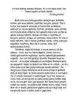 Eseja '"Un kad mākoņi salasās debesīs, tie ir tie mūsu kalni, kur mums augstu un balti ', 1.