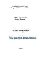 Referāts 'Fiziskā sagatavotība un tās loma aktīvajā tūrismā', 1.