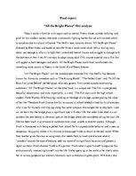 Eseja '"All the Bright Places" Film Analysis', 1.