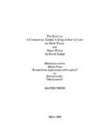 Diplomdarbs 'The Quest in "A Connecticut Yankee in King Arthur's Court" by M.Twain and "Small', 1.