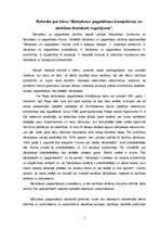 Referāts 'Bāriņtiesu - pagasttiesu funkcijas un tiesības Latvijā', 1.