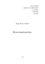 Eseja 'Šis un tas par purviem', 3.