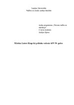 Referāts 'Martins Luters Kings kā politisks vadonis ASV 50-tajos gados', 1.
