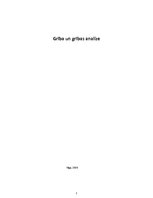 Referāts 'Griba', 1.
