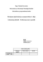 Paraugs 'Divdimensiju masīva apstrāde', 1.