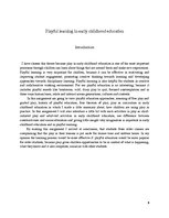 Referāts 'Playful Learning in Early Childhood Education', 3.