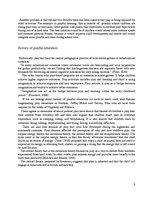 Referāts 'Playful Learning in Early Childhood Education', 5.