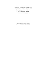 Paraugs 'Preses konferences plāns', 1.