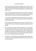 Eseja 'Do We Need School Uniforms?', 1.