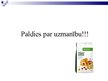 Prezentācija 'Kvalitātes kontrole kēksu sauso maisījumu ražošanā', 30.