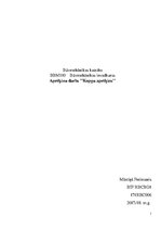 Paraugs 'Kopnes aprēķinu darbs', 1.