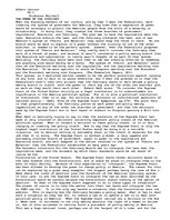 Eseja 'The Power of the Judiciary', 1.