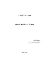 Diplomdarbs 'Līguma jēdziens un tā veidi', 1.