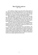 Referāts 'Report on Andersen Fairy Tales', 2.