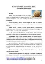 Konspekts 'Pašnāvības tēma eksistenciālismā', 1.