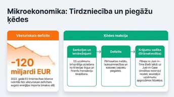 Prezentācija 'Ukrainas kara ekonomiskā ietekme uz Eiropas tirgiem', 8.