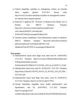 Diplomdarbs 'Adopcijas tiesiskais regulējums un ar to saistītās problēmas Latvijā', 91.