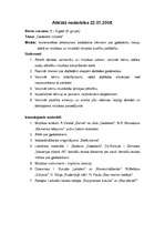 Konspekts 'Nodarbības konspekts mūzikā', 1.