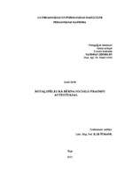 Referāts 'Rotaļspēles kā bērna sociālo prasmju attīstītājas', 1.