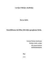 Referāts 'Izmeklēšanas darbības dzīvokļu apzagšanas lietās', 1.