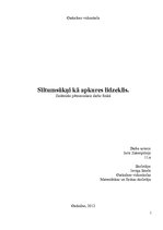 Referāts 'Siltumsūkņi kā apkures līdzeklis', 1.