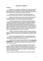 Konspekts 'Imanuels Kants "Prolegomeni"', 1.