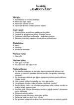 Konspekts 'Karnevāla scenārijs', 1.